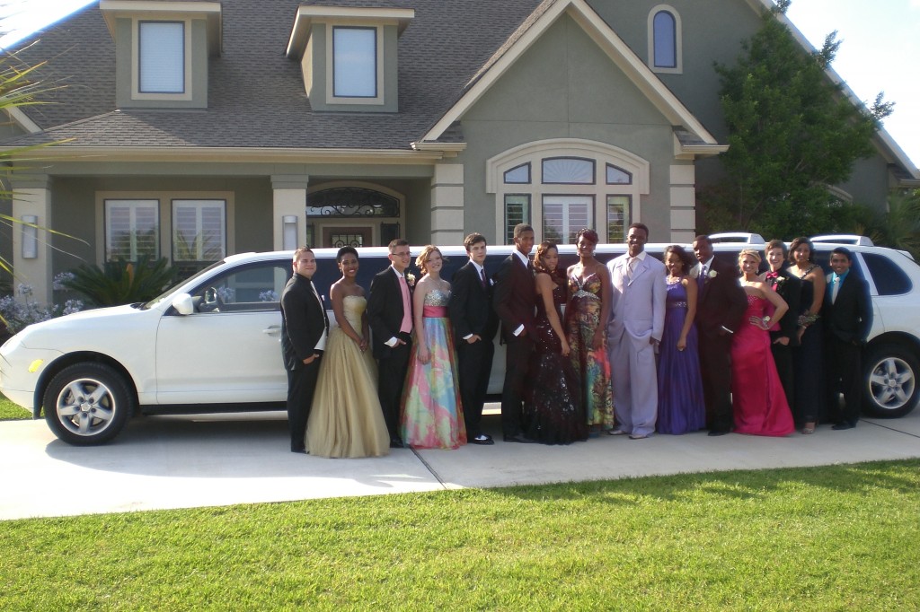 Prom limousines can be as good as Porsche