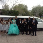 We rented a Mercedes Limo For my Qinceanera day
