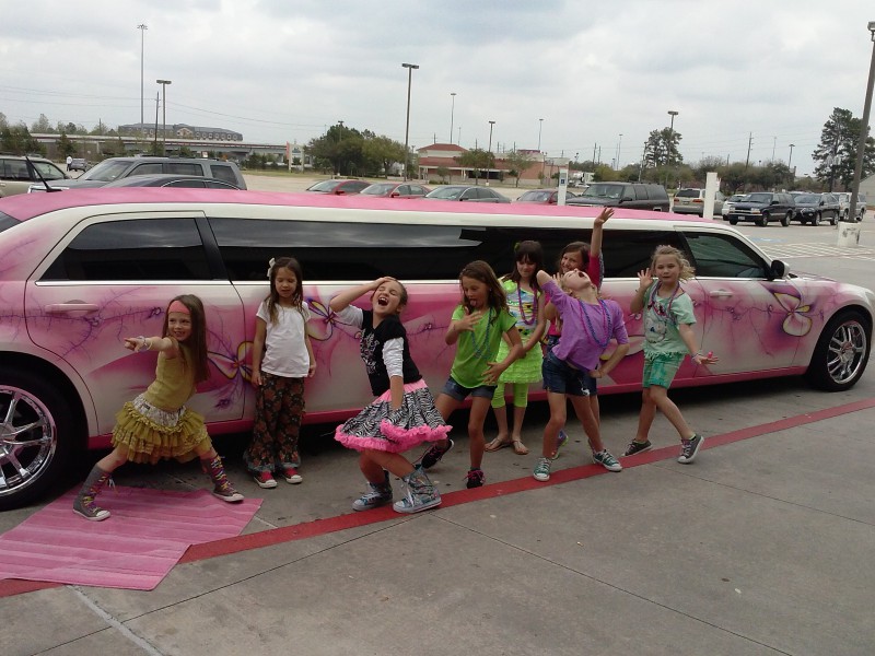 You will get pink carpet with the pink limo
