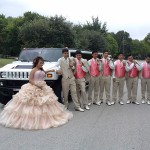 Hummer limousine for Quinceanera