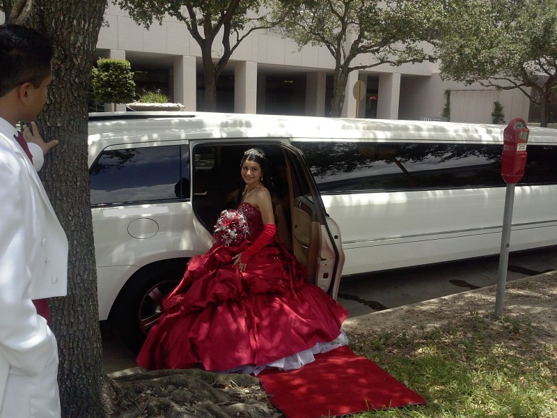 To ride in Mercedes Limo for your quinceanera is upscale