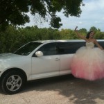 It is Nice to Ride in Porsche limousine for my Quinceanera