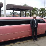 Pink limo for my grand daughter Quinceanera