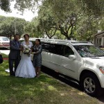 MERCEDES LIMO FOR WEDDING