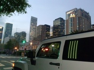 It's convenient to rent limo to concert