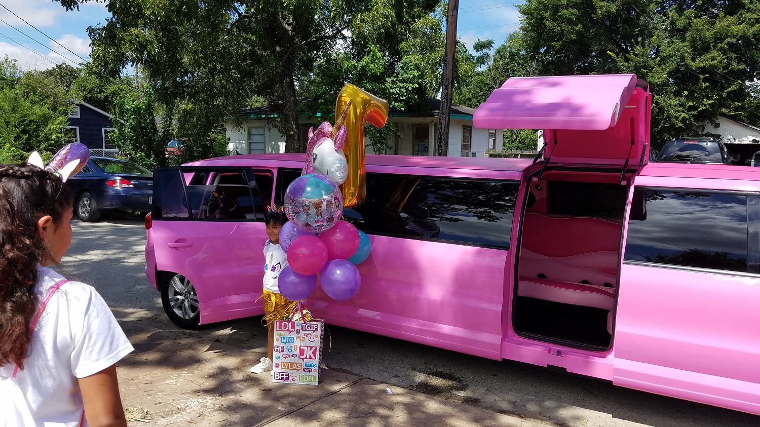 SURPRISE ME WITH PINK LIMO